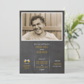 Kälte eine für das alte einladung (Stehend Vorderseite)