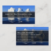 Kälte, Eis, Klimaanlage - Visitenkarte (Vorne/Hinten)