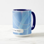 Kalte Eisige Perlene Dampf Linien Tasse (VorderseiteRechts)