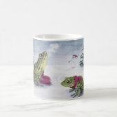 "Kalte Frösche" durch Deanna Bach Kunst Kaffeetasse (Mittel)