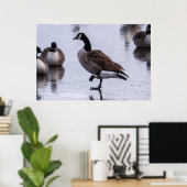 Kalte Füße Poster (Heimbüro)