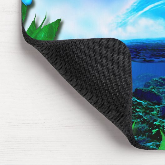 Kalte Glasmausunterlage Mousepad (Ecke)