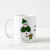 Kalte Hände warmes Herz Kaffeetasse (Links)