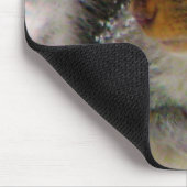 Kalte Hände, warmes Herz Mousepad (Ecke)