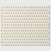 Kalte Kiefernbäume Umschlagpapier Geschenkpapier (Flach)