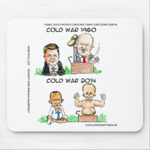 Kalte Kriege von 1960 und 2014 lustig Mousepad