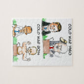 Kalte Kriege von 1960 und 2014 lustig Puzzle (Horizontal)