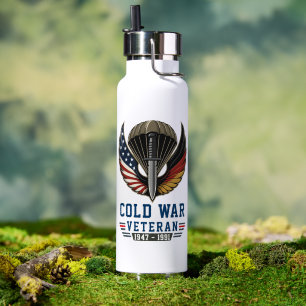 Kalte-Kriegs-Veteran US-Deutschland-Luftlandefalls Trinkflasche