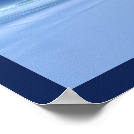 Kalte Kurve Poster (Ecke)