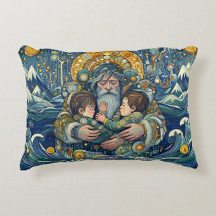 "Kalte Nacht, starke Waffen" Akzent Kissen