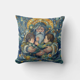 "Kalte Nacht, starke Waffen" Kissen