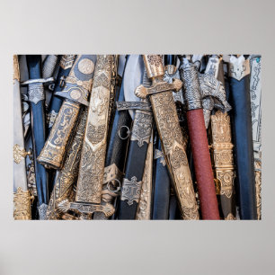 Kalte Stahlwaffen Poster