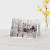 Kalte Szene Karte (Gelbe Blume)