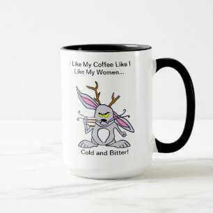 Kalte und bittere Jackalope Tasse