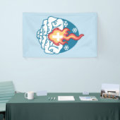 Kalte Veränderung, Feuer des Glaubens - Motivieren Banner (Messeveranstaltung)