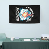 Kalte Veränderung, Feuer des Glaubens - Motivieren Banner (Messeveranstaltung)
