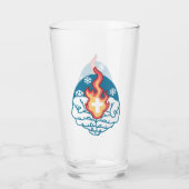 Kalte Veränderung, Feuer des Glaubens - Motivieren Glas (Rückseite)