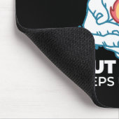 Kalte Veränderung, Feuer des Glaubens - Motivieren Mousepad (Ecke)