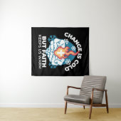 Kalte Veränderung, Feuer des Glaubens - Motivieren Wandteppich (Beispiel (Horizontal))