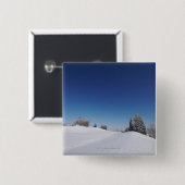 Kalte Winterlandschaft 3 Snowy Button (Vorne & Hinten)