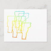 Kältegefühl Postkarte (Vorderseite)