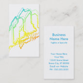 Kältegefühl Visitenkarte (Vorne/Hinten)