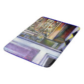 Kalter Brei in einem heißen Deli Badematte (Schrägansicht)