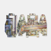 Kalter Brei in einem heißen Deli Geschenkschachtel (Ungefaltet)