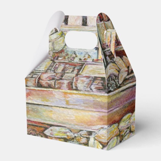 Kalter Brei in einem heißen Deli Geschenkschachtel (Vorderseite)