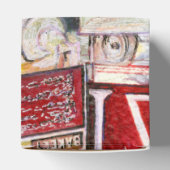 Kalter Brei in einem heißen Deli Geschenkschachtel (Oben)