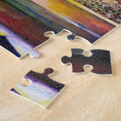 Kalter Brei in einem heißen Deli Puzzle (Seite)