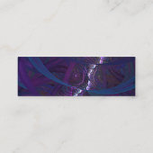 Kalter Eichen-Mond Mini Visitenkarte (Rückseite)