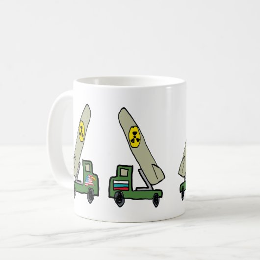 Kalter Krieg Kaffeetasse (Vorderseite Links)