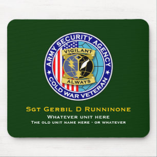 Kalter Kriegs-Tierarzt 2 ASA Mousepad