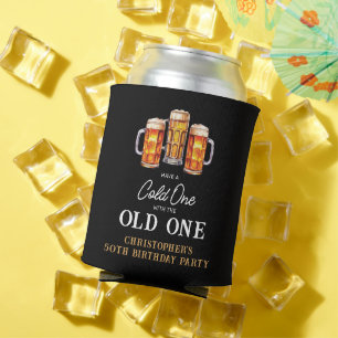 Kalter mit dem alten Bier zum 50. Geburtstag Dosenkühler