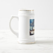 Kalter Schneevormittag Bierglas (Links)