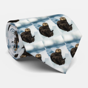 Kalter Seeotter Krawatte