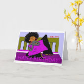 Kalter Tag! Karte (Gelbe Blume)