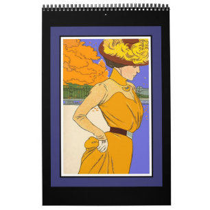Kalter Vintage Retro Bilder Poster Einfach Kalender