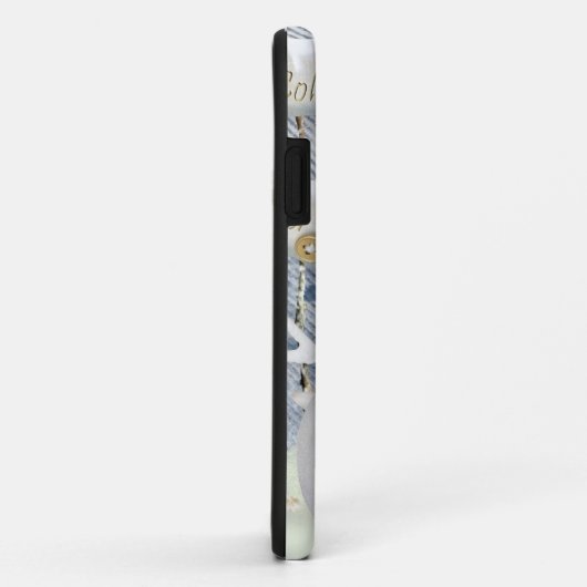 Kalter Winter-Schneemann Case-Mate iPhone Hülle (Hinten/Rechts)