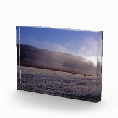 Kalter Wintermorgen Esthwai Water England Fotoblock (Rechts)