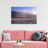 Kalter Wintermorgen Esthwai Water England Leinwanddruck (Insitu (Wohnzimmer))