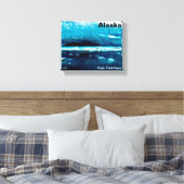 Kaltes Blaues Meer Leinwanddruck (Insitu (Schlafzimmer))