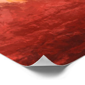 Kaltes Brennen Poster (Ecke)