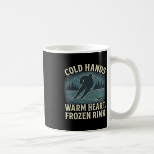 Kaltes Hände, Warmes Herz, Gefrorene Eisfläche – E Kaffeetasse
