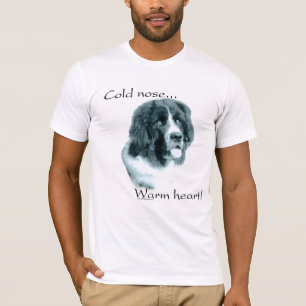 Kaltes Nasen-warmes Herz Neufundlands T-Shirt