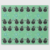 Kaltes Papier in der Außenverpackung Geschenkpapier (Flach)