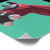 kaltes Pferd Poster (Ecke)