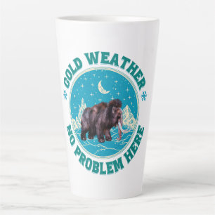 Kaltes Wetter, kein Problem hier! Wooly Mammoth Fu Milchtasse