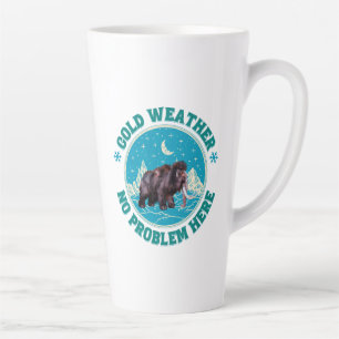 Kaltes Wetter, kein Problem hier! Wooly Mammoth Fu Milchtasse